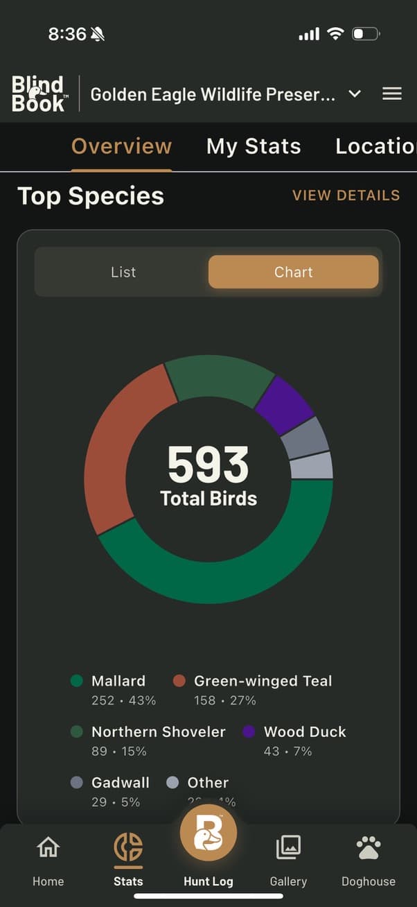 Wingman™ AI Analytics screenshot